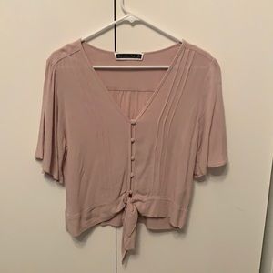 Small Abercrombie and Fitch blush top